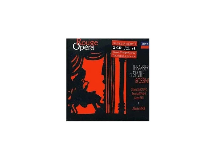 Cd Le Barbier de Séville, opéra en 2 actes