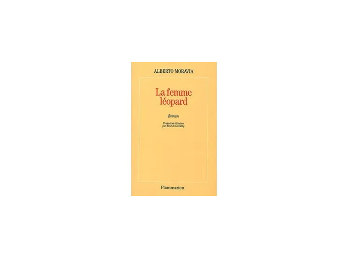Livre La femme léopard