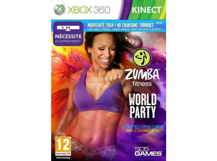 Jeu Xbox 360 Jeu Xbox 360 Zumba Fitness World Party