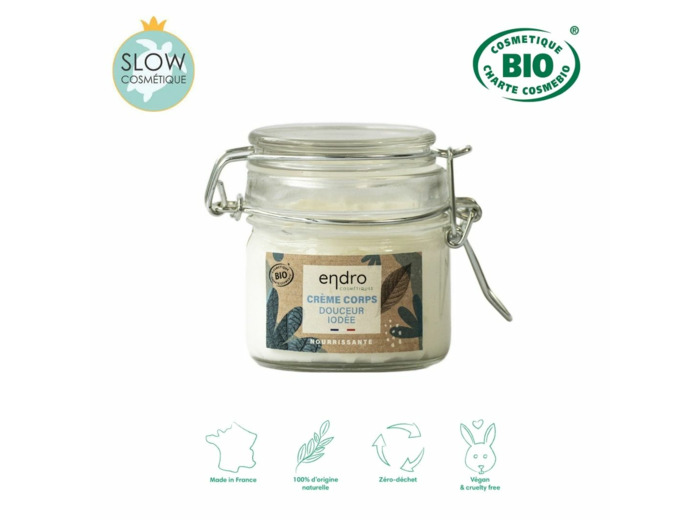 Creme nourrissante pour le corps- douceur iodée