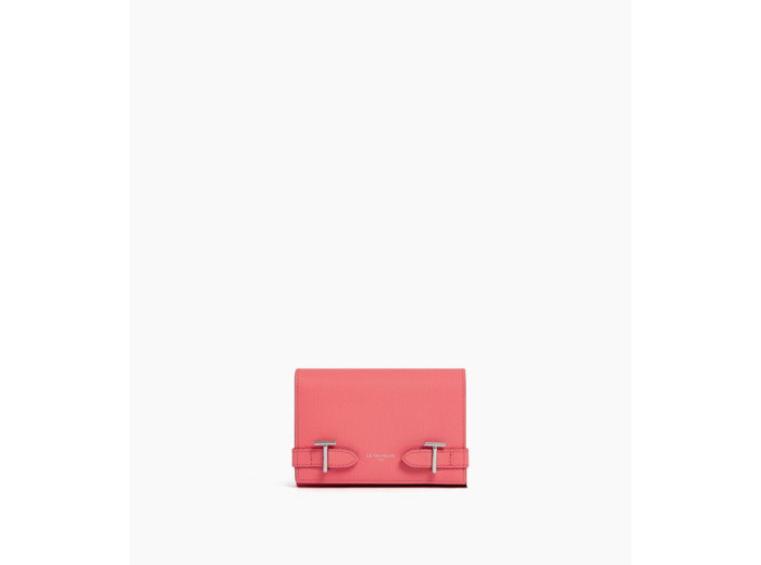 Portefeuille Emilie en cuir signature T