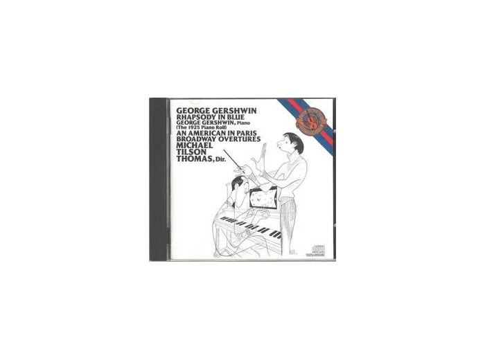 Cd Rhapsody in blue, An american in Paris, Broadway overtures