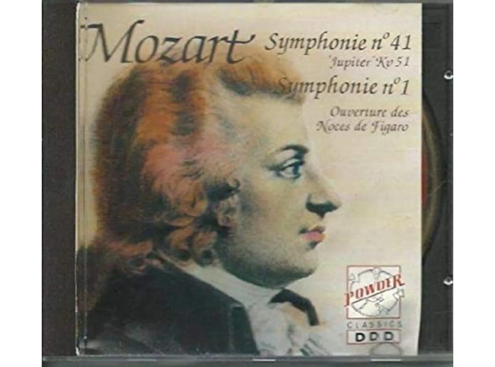 Cd Wolfgang Amadeus Mozart - Symphonie Nº 41 'Jupiter' KV 51 / Symphonie Nº 1 / Ouverture Des Noces De Figaro (1990)