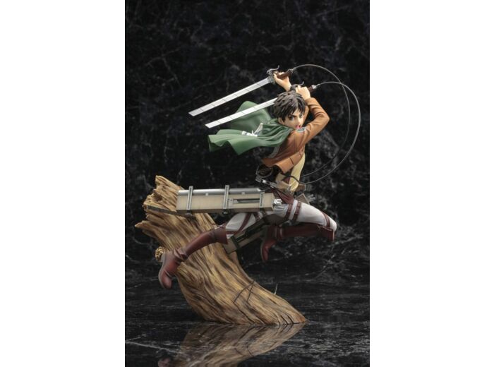 L´Attaque des Titans statuette PVC ARTFXJ 1/8 Eren Yeager Renewal Package Ver. 26 cm