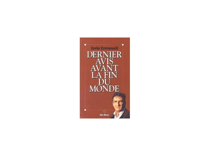 Livre Dernier Avis Avant La Fin Du Monde