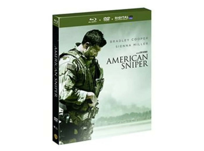 Blu-Ray American Sniper - Combo Blu - ray + DVD + Copie digitale