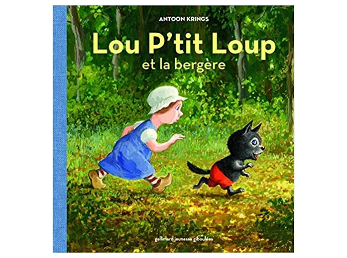Livre Lou P'tit Loup et la bergère - Dès 3 ans