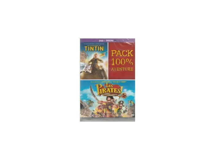 Dvd PACK TINTIN + LES PIRATES
