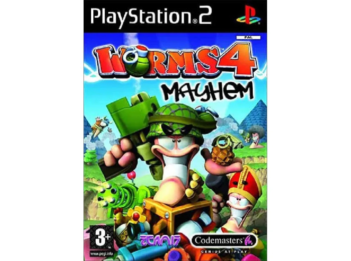 Jeu Ps2 Worms 4: Mayhem
