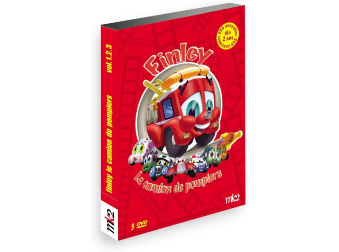 Dvd Finley, le camion de pompier - Vol. 1, 2 et 3
