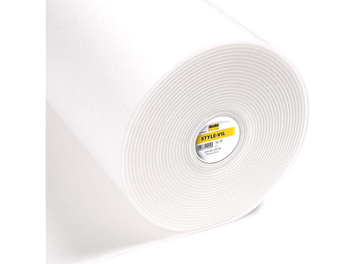 Vlieseline - Entoilage pour Cantonnière Style-Vil Uni Couleur Blanc