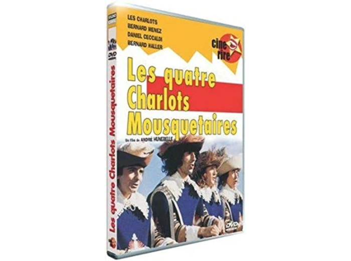 Dvd Les quatre Charlots mousquetaires