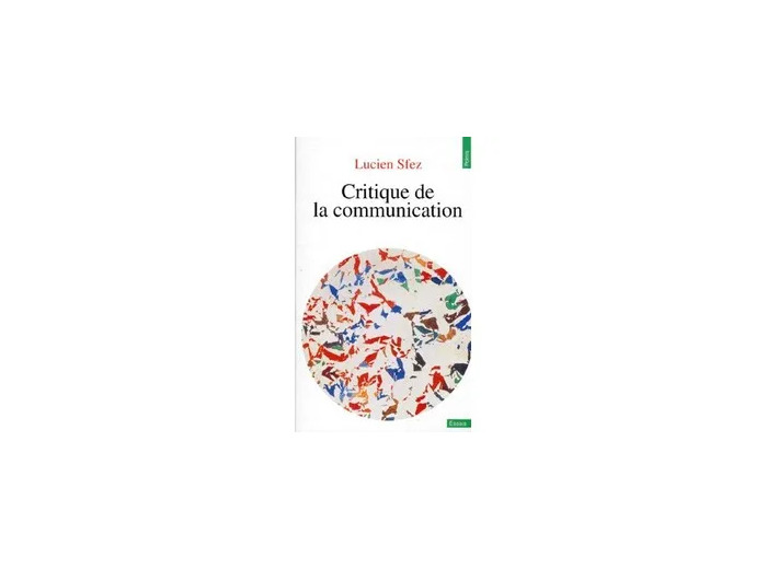 Livre Critique de la communication
