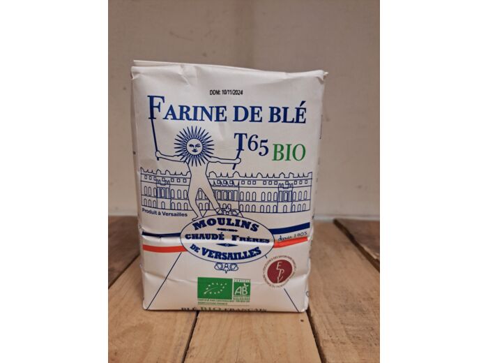 Farine de blé T65 Bio Moulins de Versailles