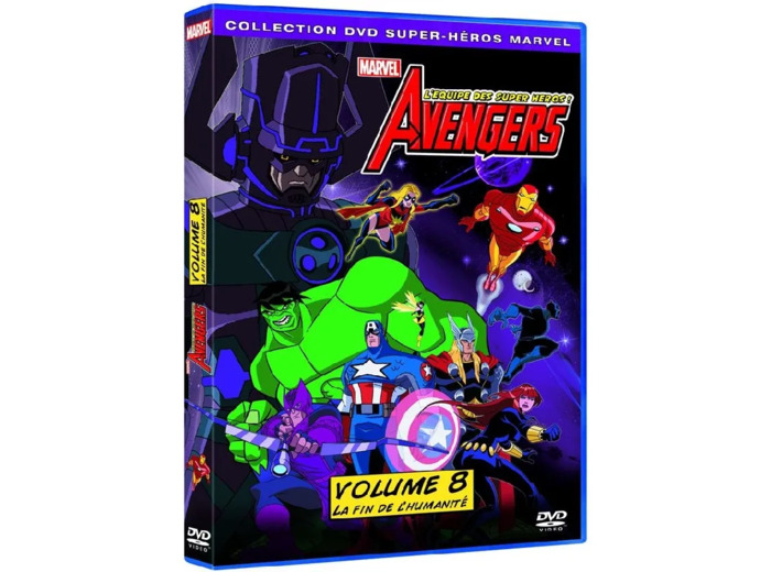 Dvd Marvel L'équipe des Super-héros Avengers Volume 8 - La Fin de L'Humanité