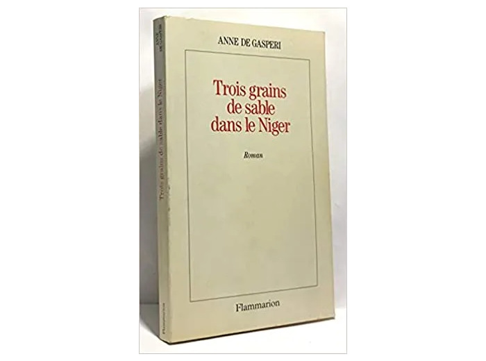 Livre Trois grains de sable dans le niger