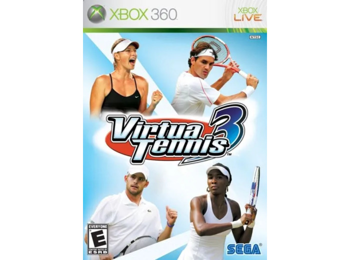 Jeu xbox 360 virtual tennis 3