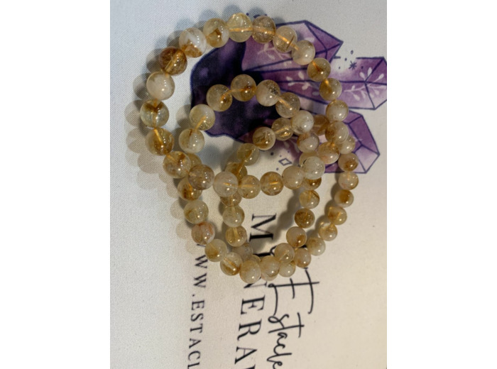 Bracelet en citrine