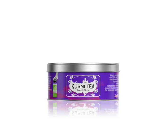 Infusions & Déthéinés Lovely Night bio - Boîte métal 20gr