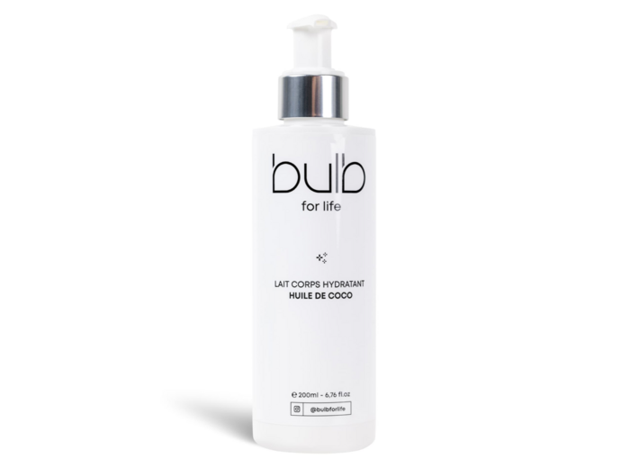 Lait Corps Hydratant à l'Huile de Coco - 200ml