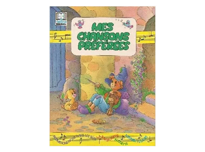 Livre Mes chansons preferees