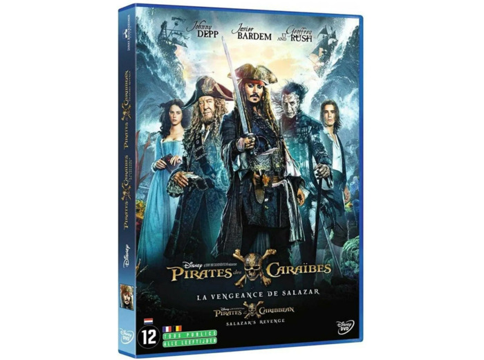 Dvd Pirates des caraïbes 5 : la vengeance de salazar