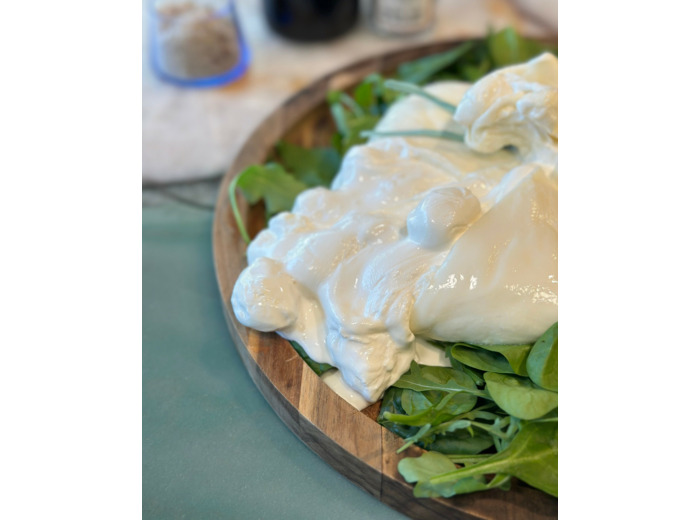 Figliata, mozzarella lait de vache