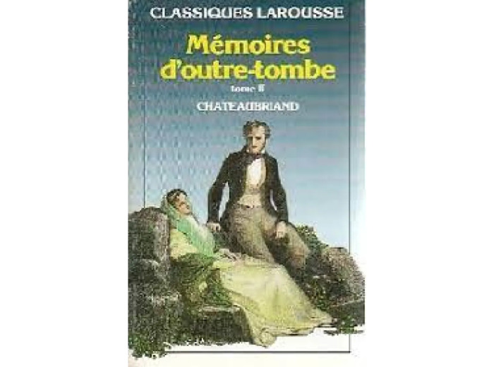 Livre Chateaubriand M.Outre T1