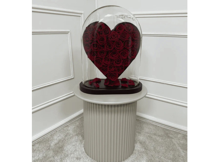 Coeur sous cloche