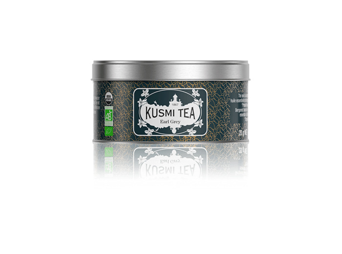 Thés Aromatisés Noirs Earl Grey Bio - Boîte métal 20gr