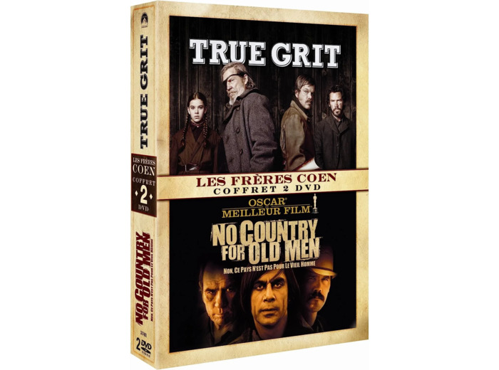 Dvd True Grit + No Country for Old Men - Pack