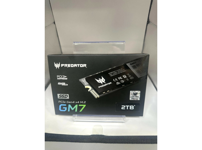 SSD - ACER - Predator GM7 - 2 To - M.2 - PCI Express 4.0 NVMe