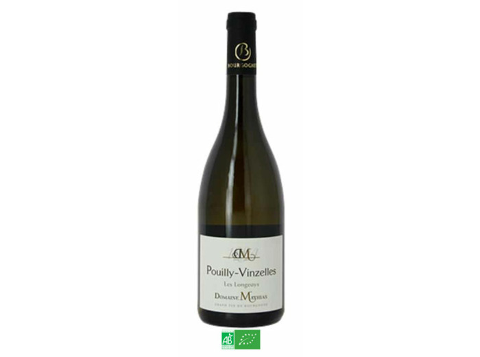 Pouilly Vinzelles Bio "Les Longeays" 2019 Domaine Mathias 75cl