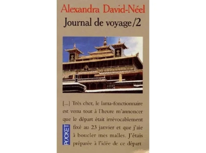 Livre Journal de voyage