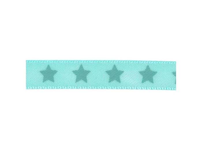 Frou-Frou Paris - Ruban Satin Soyeux Etoiles Lagoon