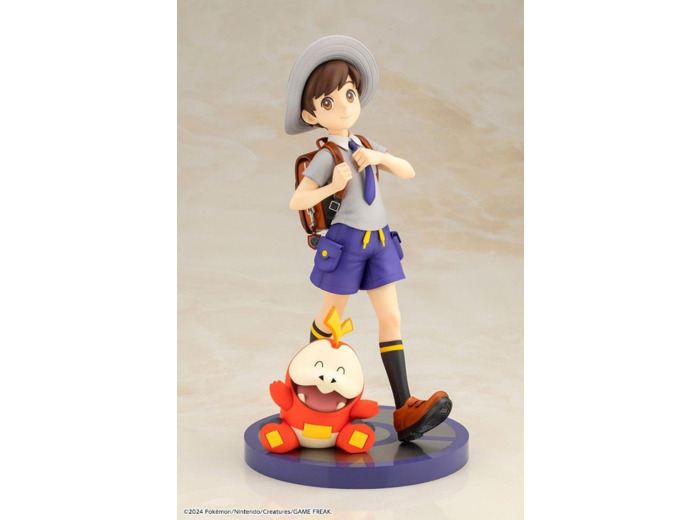 [FIGURINE] Pokémon - ARTFXJ KOTOBUKIYA - Florian & Crokel  Statue 1/8 20 cm