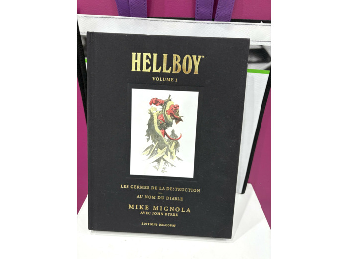 Livre Hellboy - Album - Les Germes de la destruction & Au nom du diable - Edition de luxe
