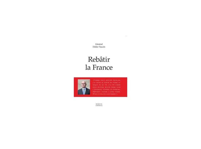 Livre Rebâtir La France