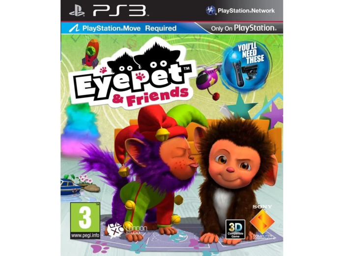 Jeu Ps3 Eyepet & Friends (Ps Move Requis)