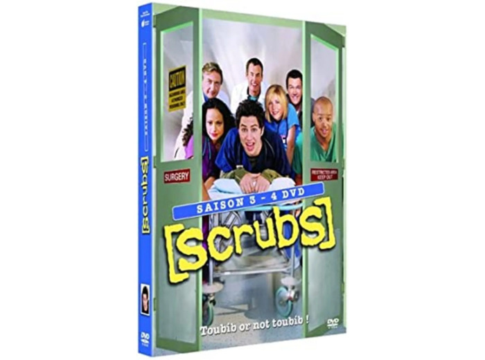 Dvd Scrubs : L'intégrale saison 3 - Coffret 4 DVD
