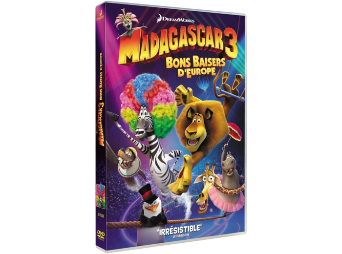 Dvd Madagascar 3 : Bons Baisers d'europe