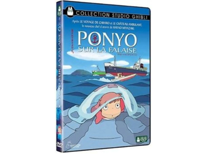 Dvd Ponyo sur la falaise