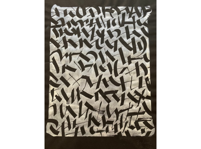 Encre sur papier - Œuvre unique