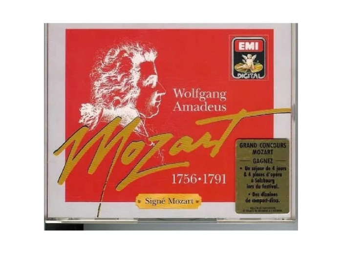 Livre Signé Mozart 1756-1791