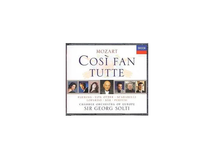Cd Wolfgang Amadeus Mozart - Così Fan Tutte (1996)