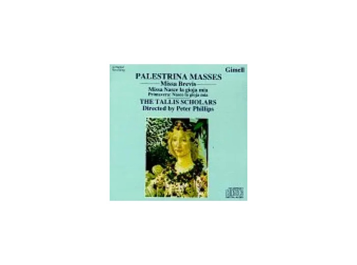Cd Giovanni Pierluigi da Palestrina - Palestrina Masses: Missa Brevis - Missa Nasce La Gioja Mia - Palestrina: Missa Nasce La Gioja Mia