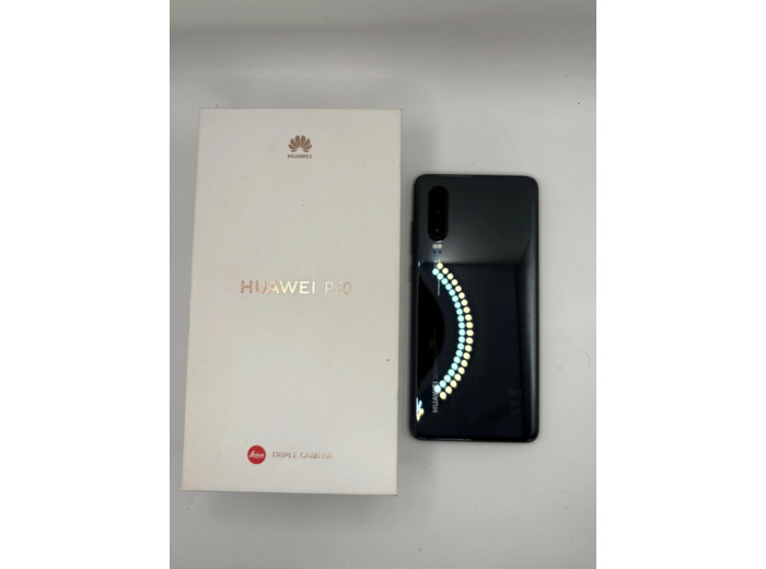 Smartphone Huawei P30  débloqué 4G double nano SIM Noir