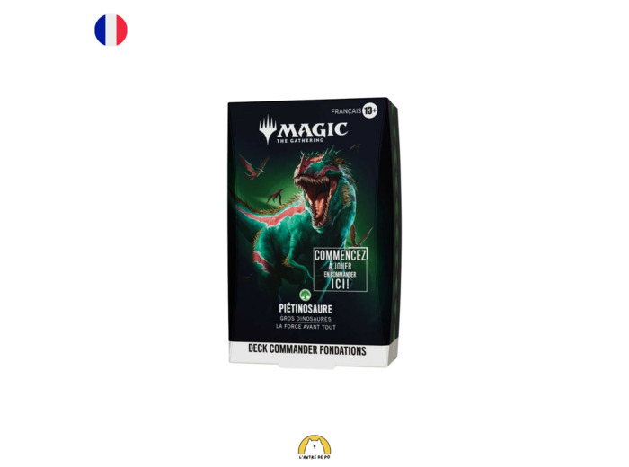 Précommande - Deck Commander Fondations : Piétinosaure (FR)