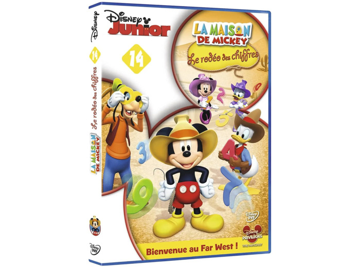 Dvd La Maison de Mickey - 14 - Le rodéo des chiffres