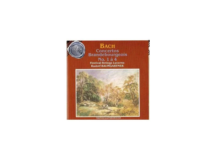 Cd CONCERTOS BRANDEBOURGEOIS N° 1 A 4
